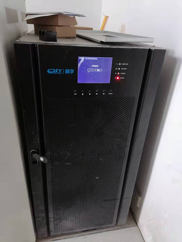嘉峪關(guān)某消防局40KVA高頻機(jī) 
